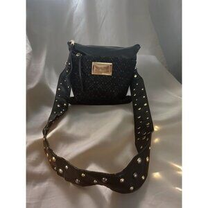 Juicy Couture Leather Studded Strap Crossbody  Bag